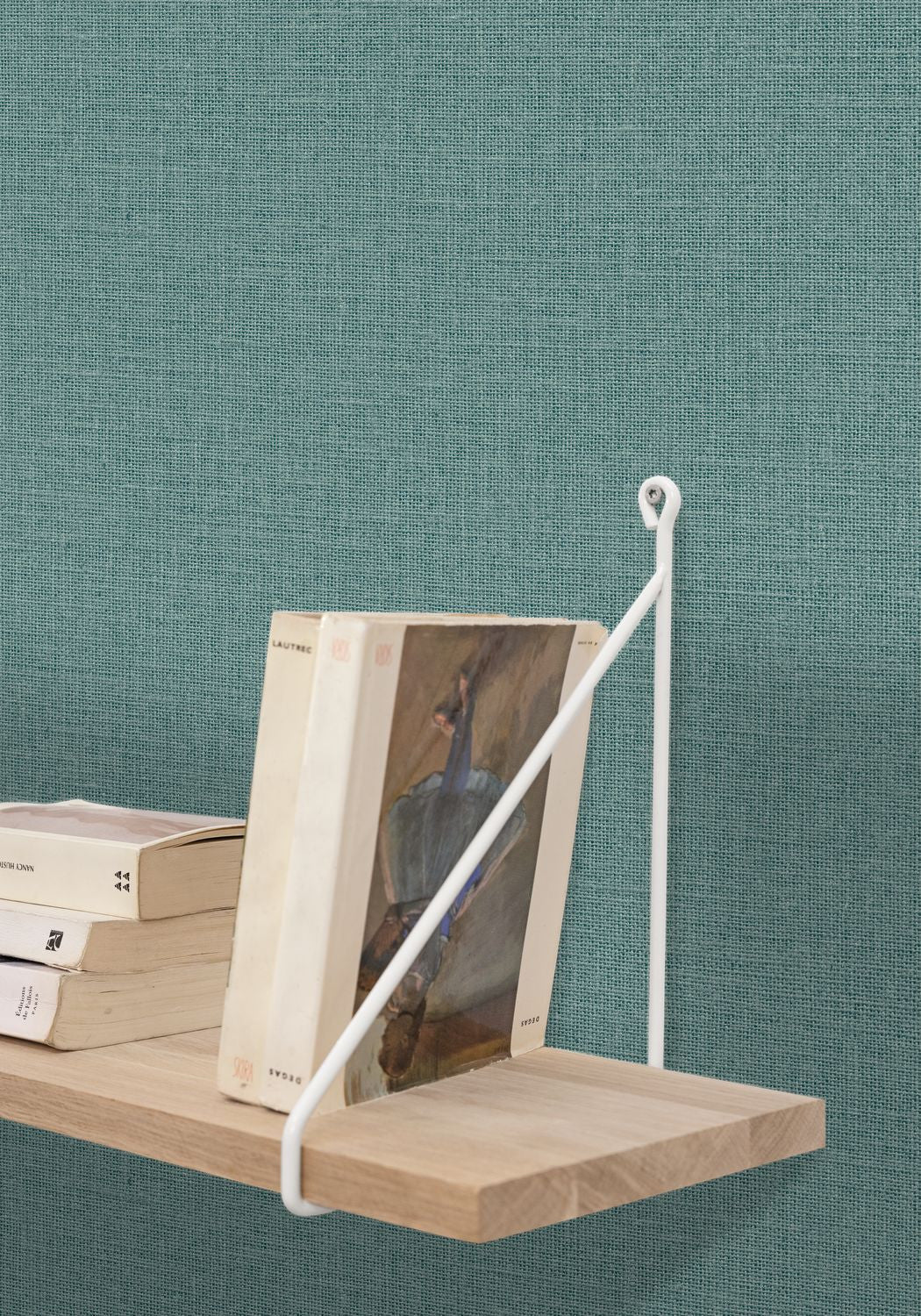 Uni Mat Wallpaper - Bleu Azur - Caselio - 104016330 - Premier Wallcovering