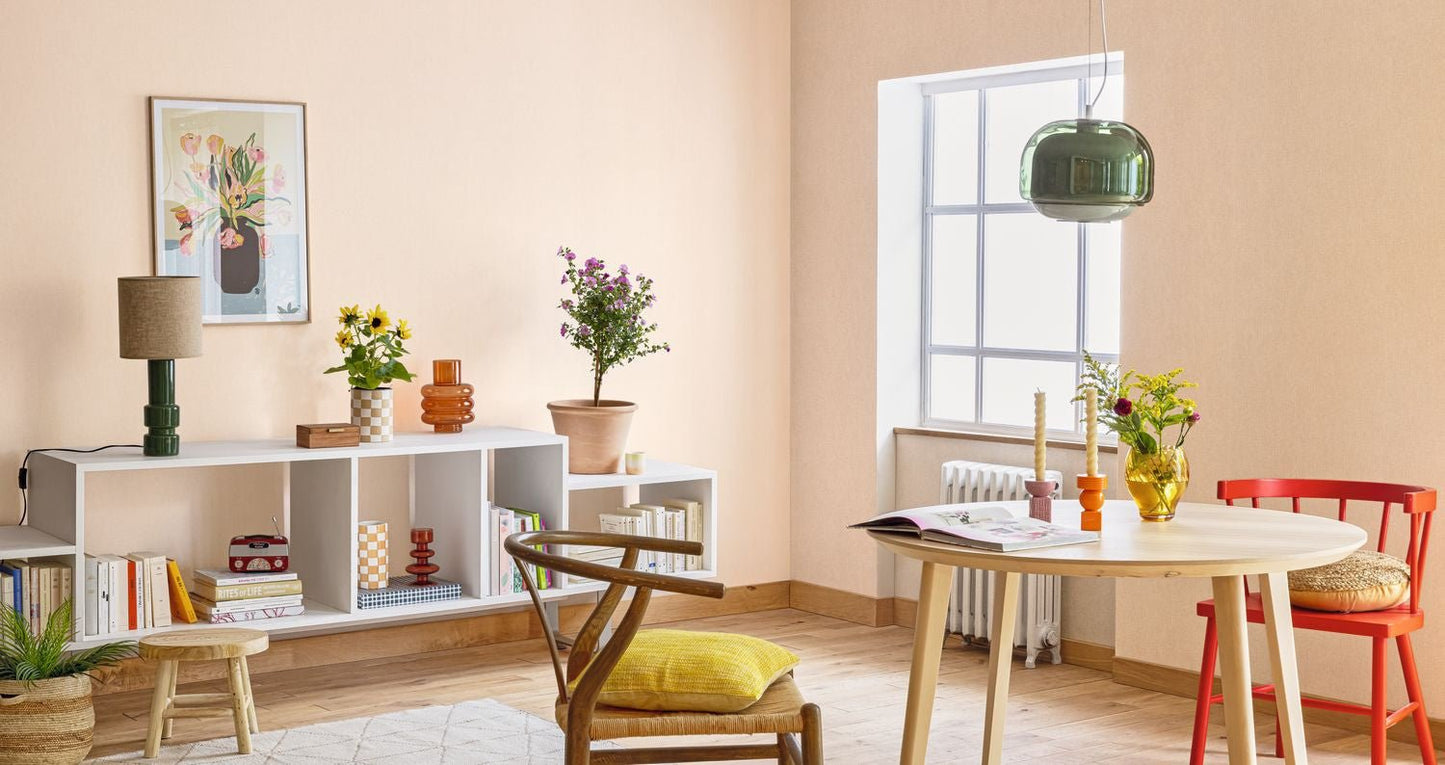 Uni Mat Wallpaper - Beige Pralin - Caselio - 104991560 - Premier Wallcovering