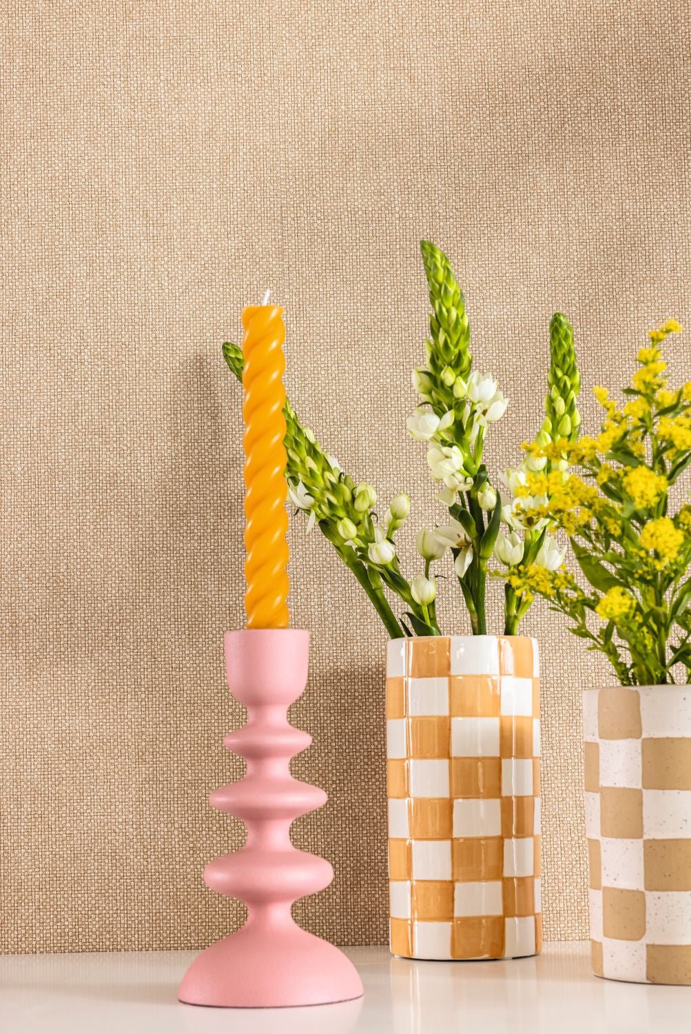 Uni Mat Wallpaper - Noisette - Caselio - 104991796 - Premier Wallcovering