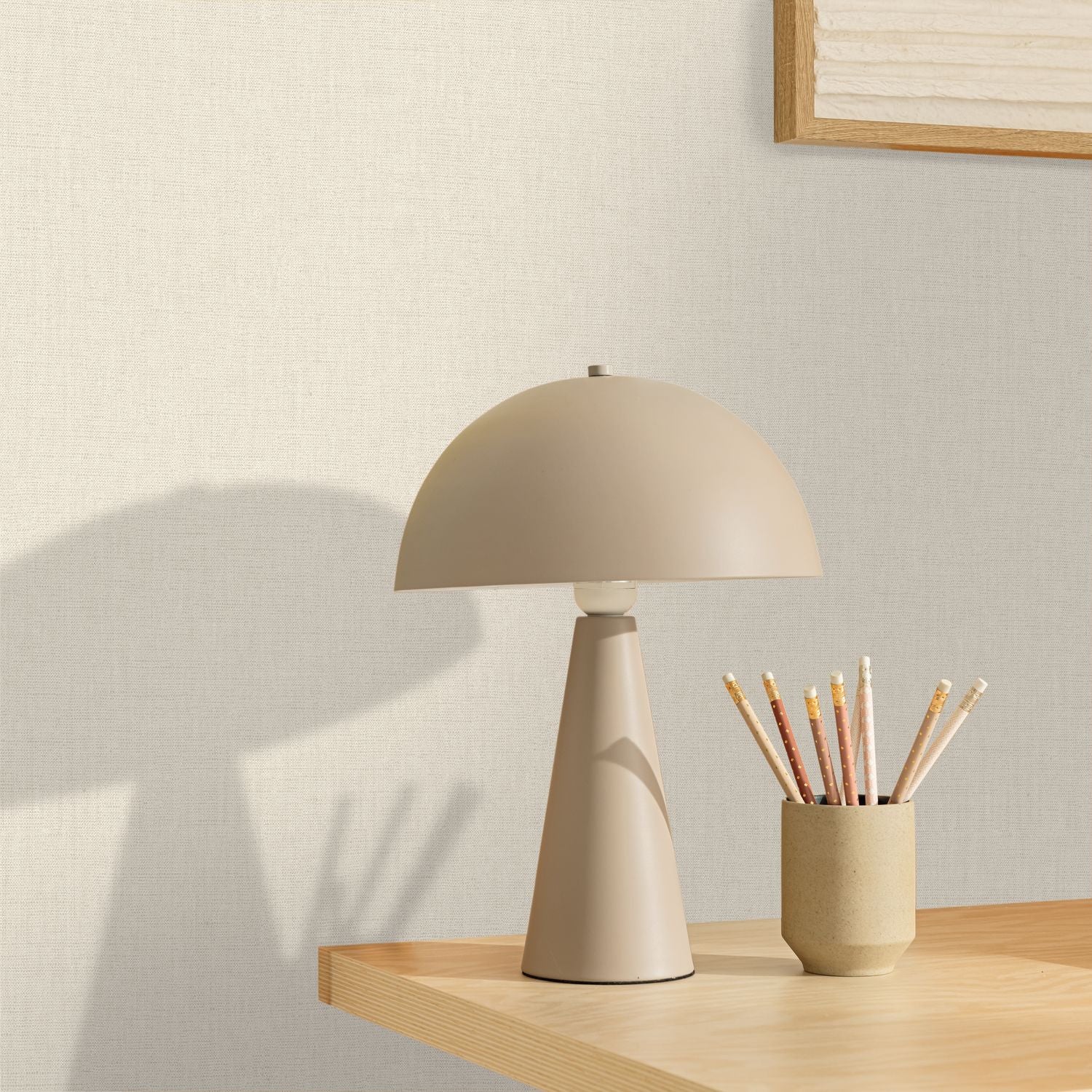 Uni Mat Wallpaper - Porcelaine - Caselio - 103221012 - Premier Wallcovering