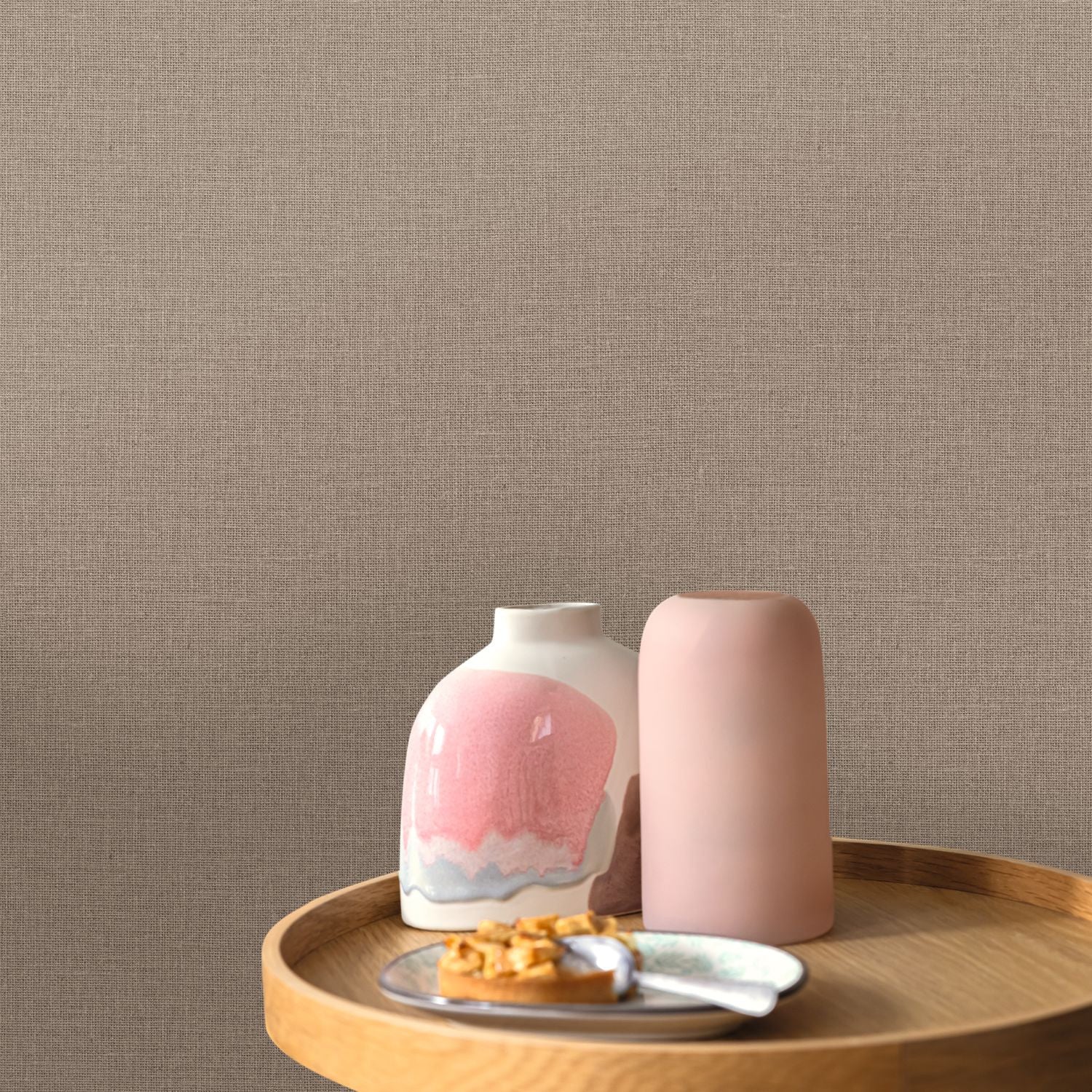 Uni Mat Wallpaper - Gazelle - Caselio - 104012320 - Premier Wallcovering