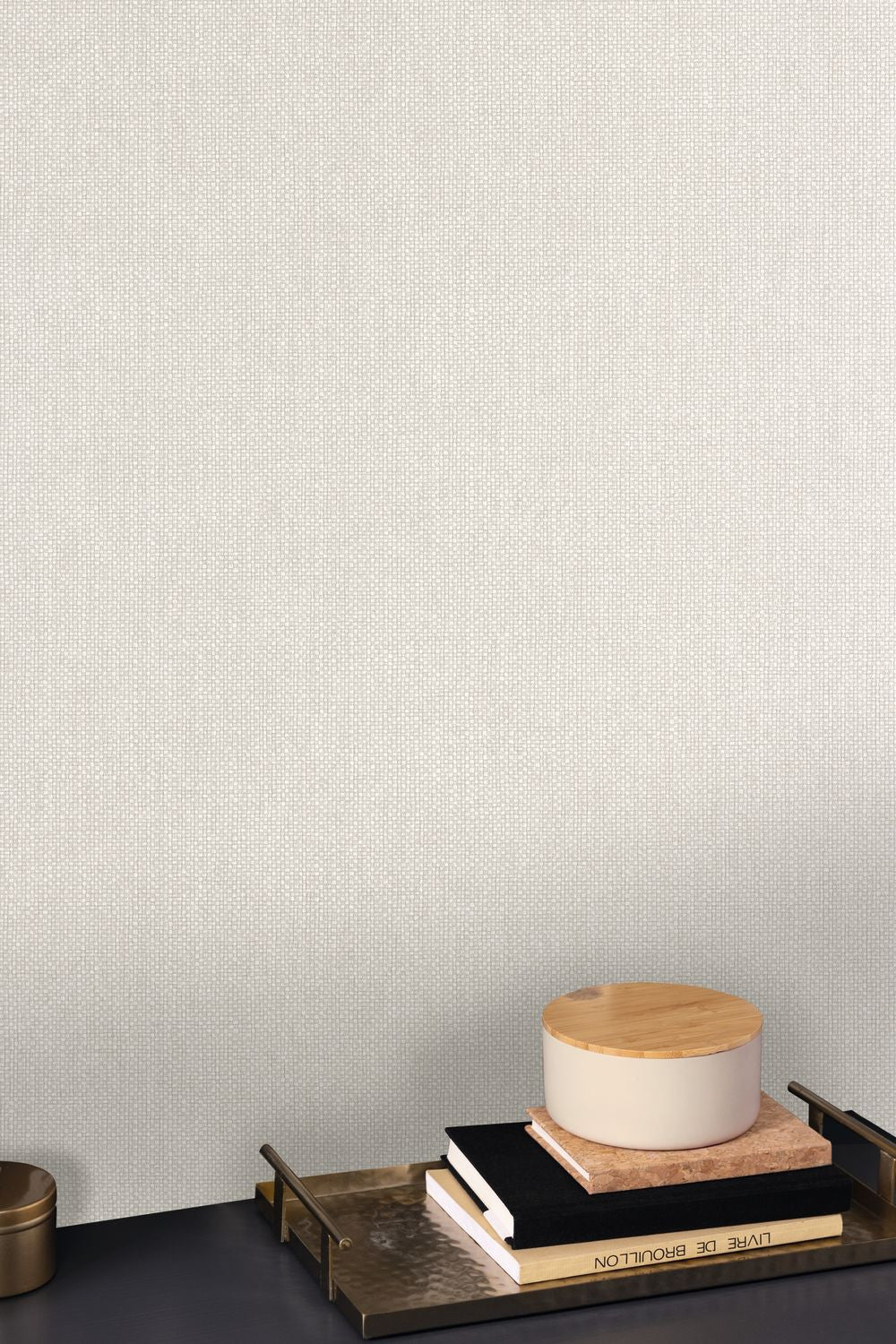 Uni Mat Wallpaper - Lin  Moyen - Caselio - 104999450 - Premier Wallcovering