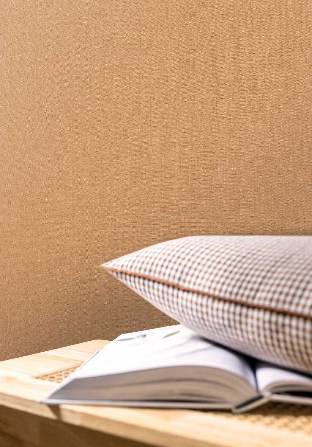 Uni Mat Wallpaper - Camel - Caselio - 103222120 - Premier Wallcovering