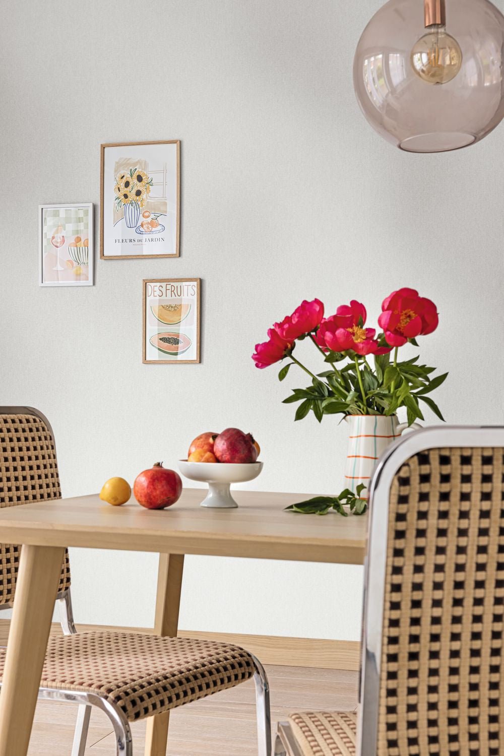 Uni Mat Wallpaper - Perle - Caselio - 104999000 - Premier Wallcovering