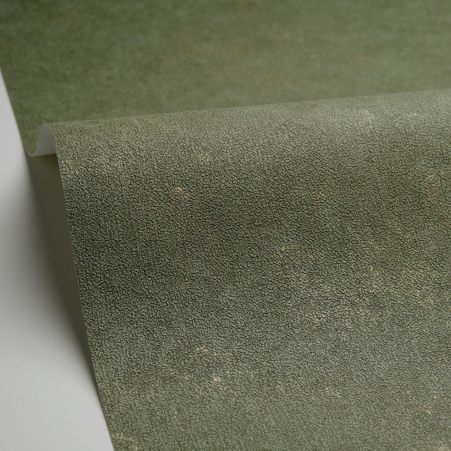 Uni Metallise/ Irise Wallpaper - Kaki - Caselio - 105257024 - Premier Wallcovering