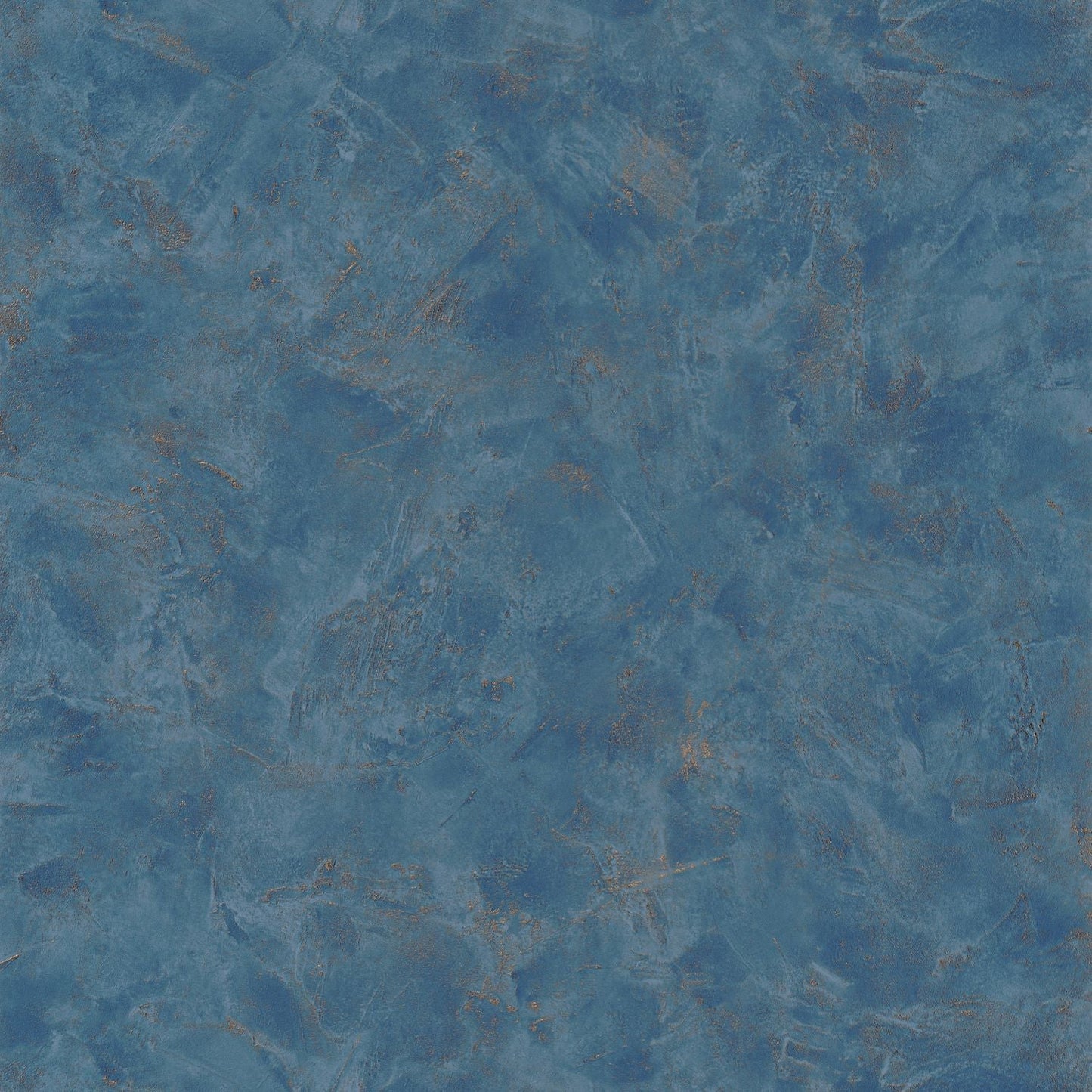 Uni Metallise / Nacre Wallpaper - Bleu Cuivre - Caselio - 103686689 - Premier Wallcovering