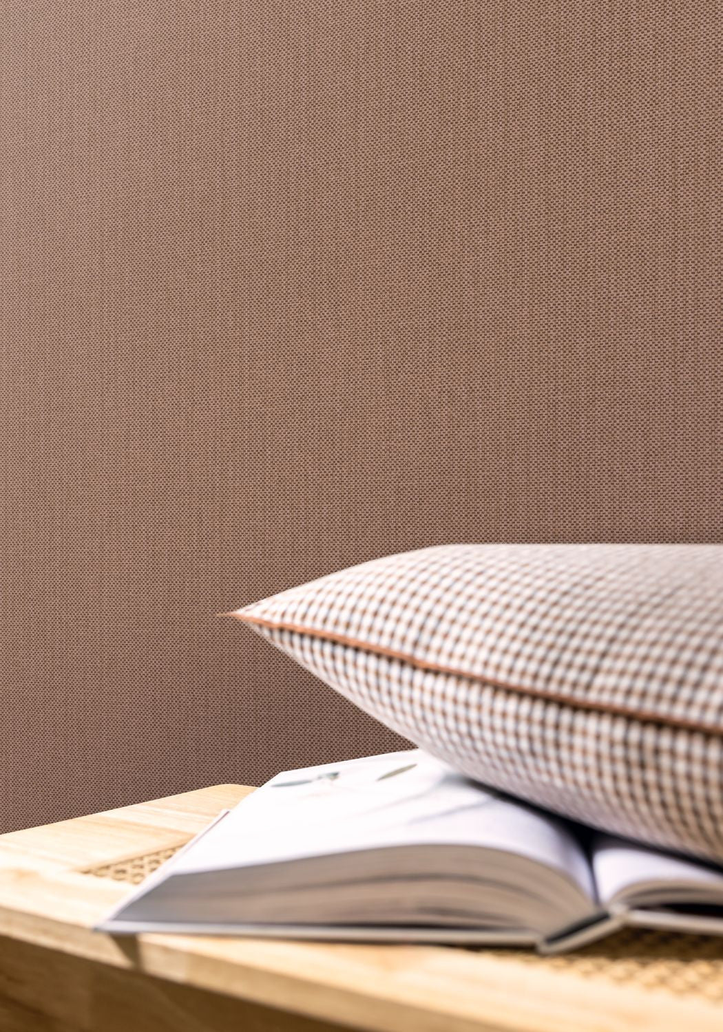 Uni Natte Wallpaper - Chataigne - Caselio - 101562206 - Premier Wallcovering