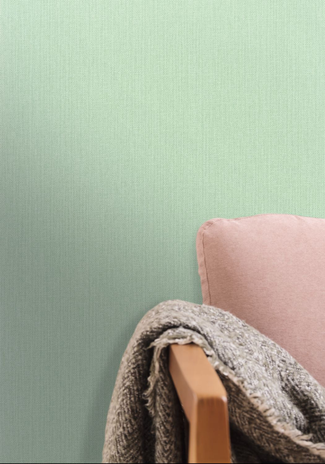 Uni Natte Wallpaper - Amande - Caselio - 101567001 - Premier Wallcovering