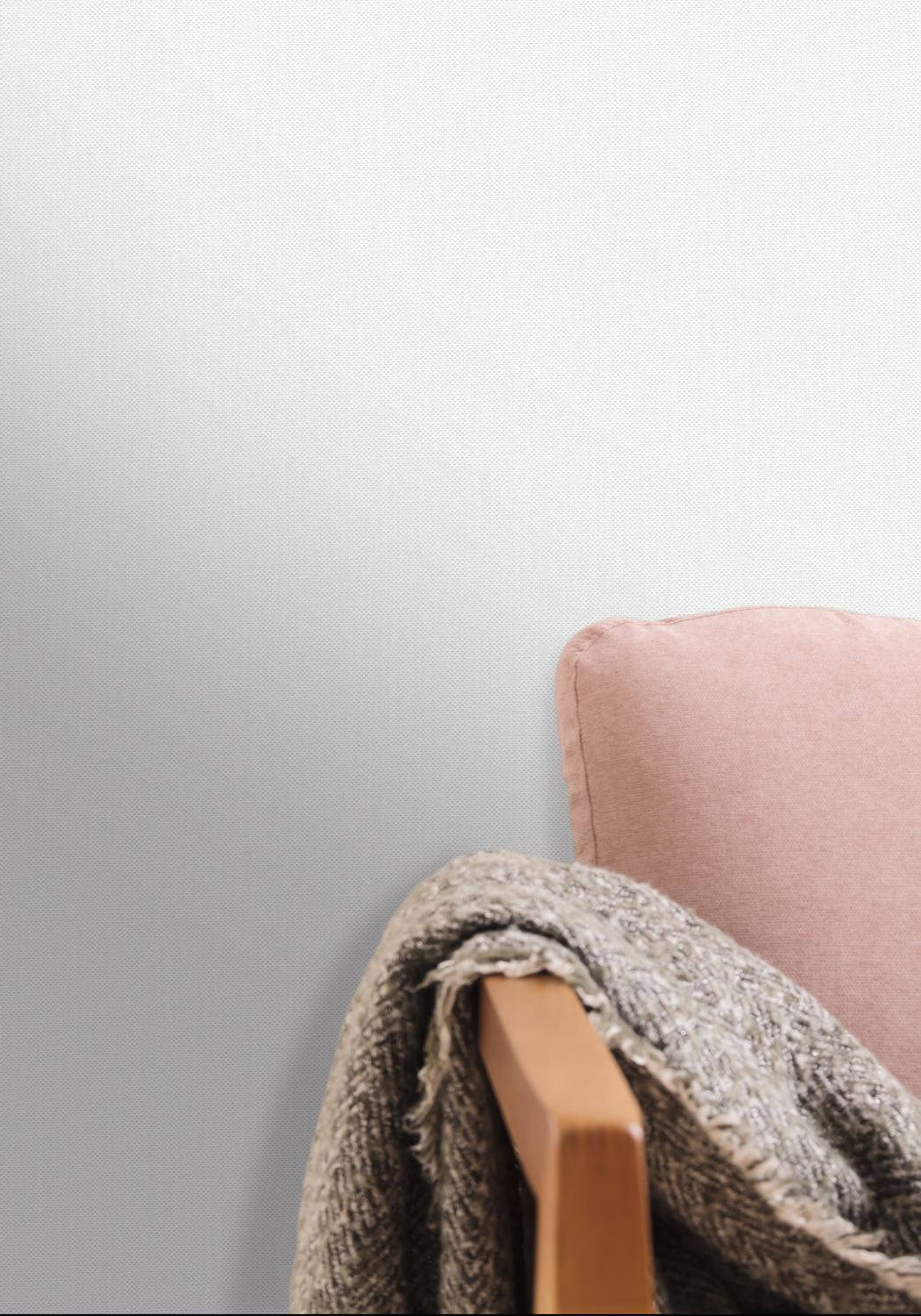 Uni Natte Wallpaper - Argile - Caselio - 101569233 - Premier Wallcovering