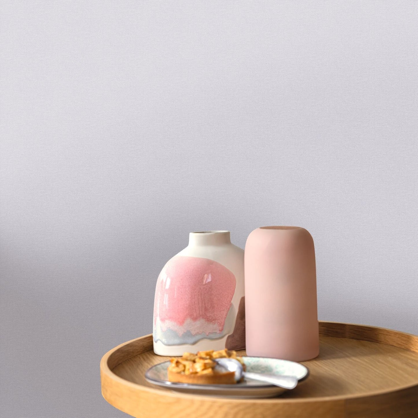 Uni Natte Wallpaper - Etain - Caselio - 101569050 - Premier Wallcovering