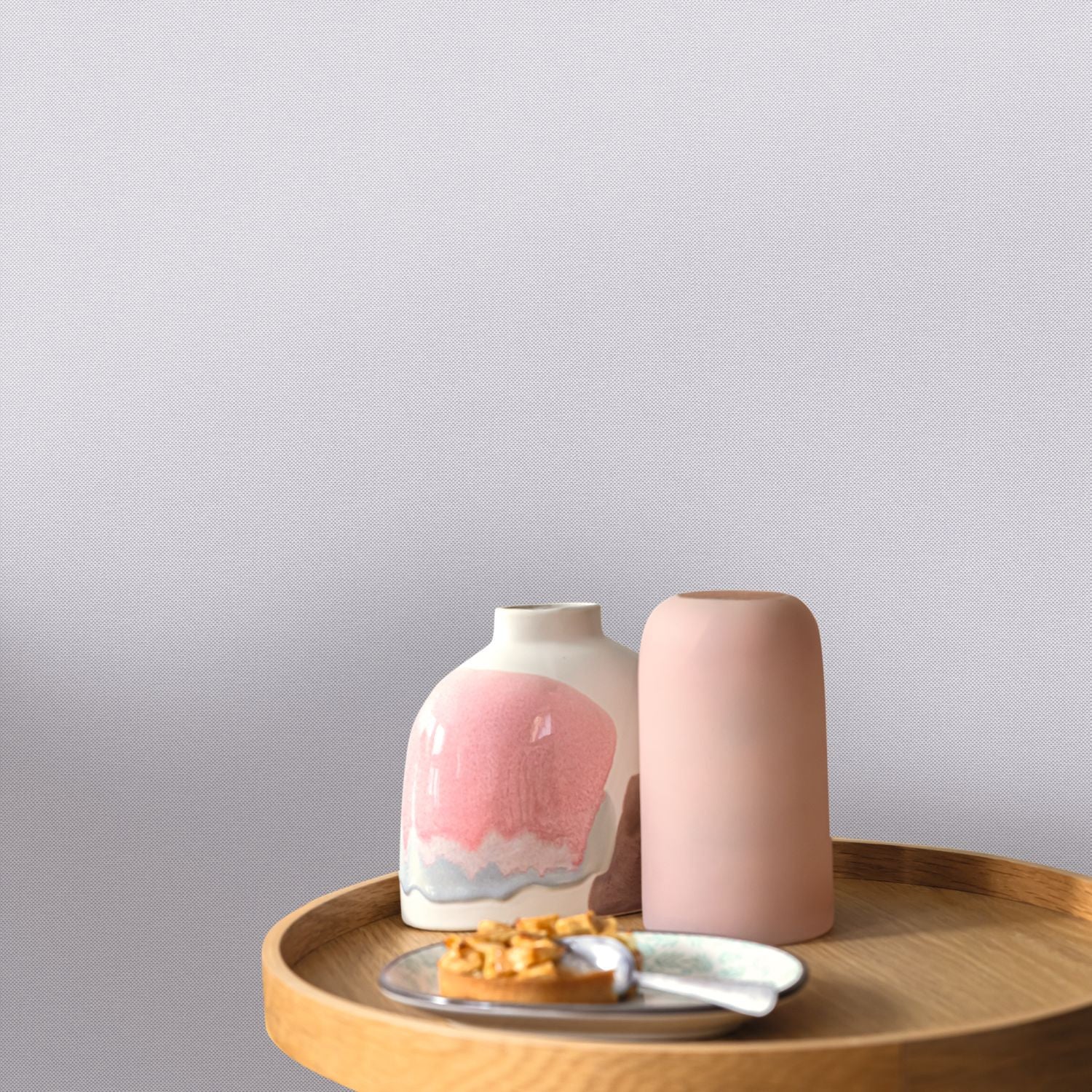 Uni Natte Wallpaper - Etain - Caselio - 101569050 - Premier Wallcovering