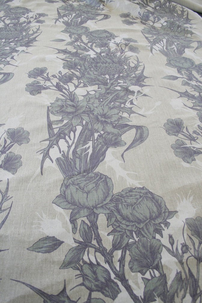 Union Cloth Fabric - Sea Green - Timorous Beasties - UC/1614/02 - Premier Wallcovering