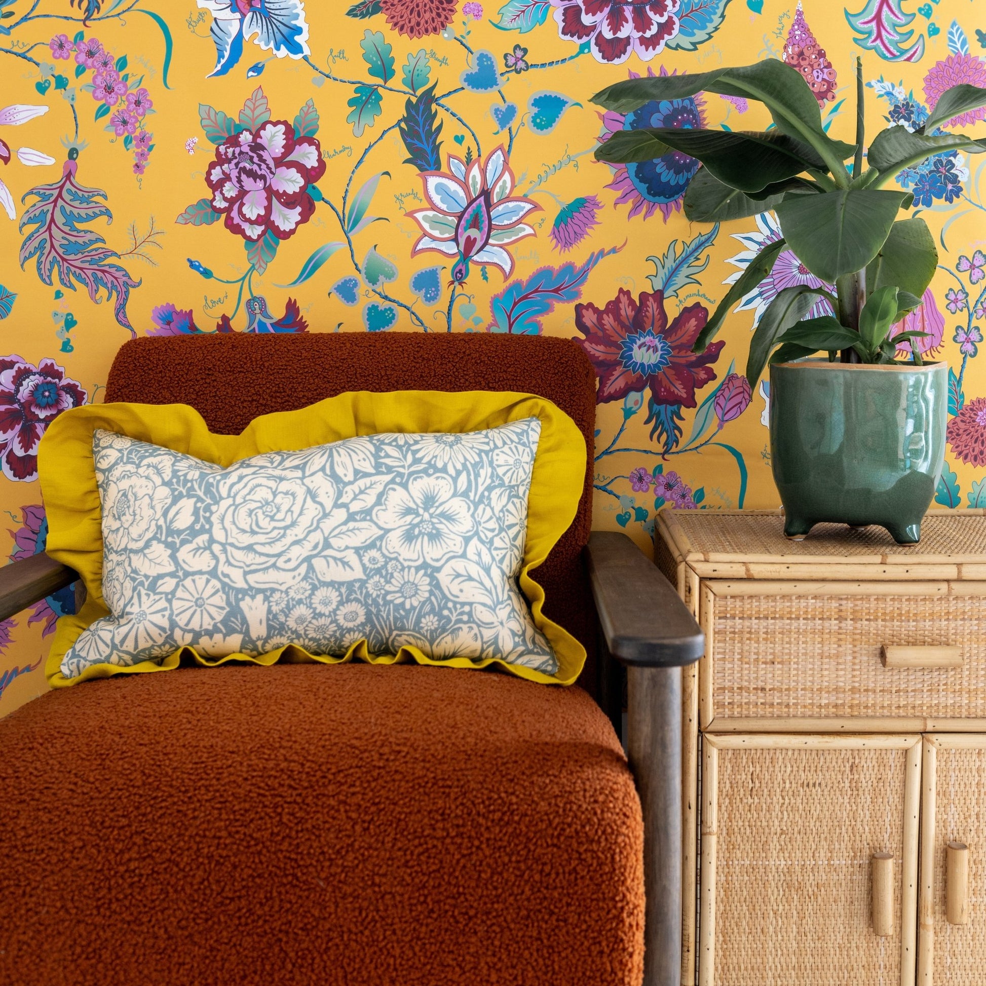 Unity Wallpaper - Turmeric - Wear The Walls - UNTY8076U70 - Premier Wallcovering