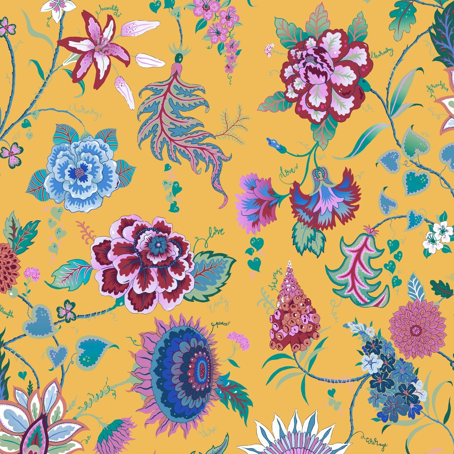 Unity Wallpaper - Turmeric - Wear The Walls - UNTY8076U70 - Premier Wallcovering