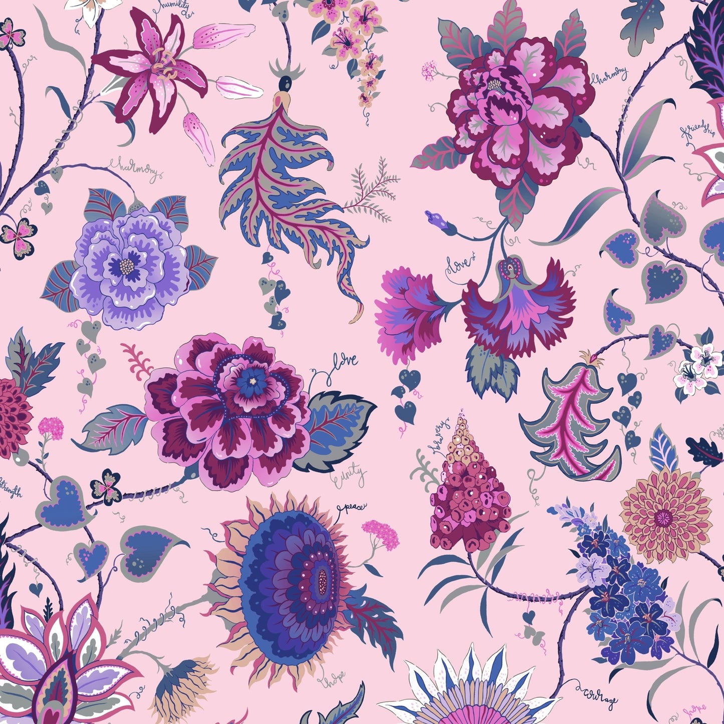 Unity Wallpaper - Lavender - Wear The Walls - UNLP8076U70 - Premier Wallcovering