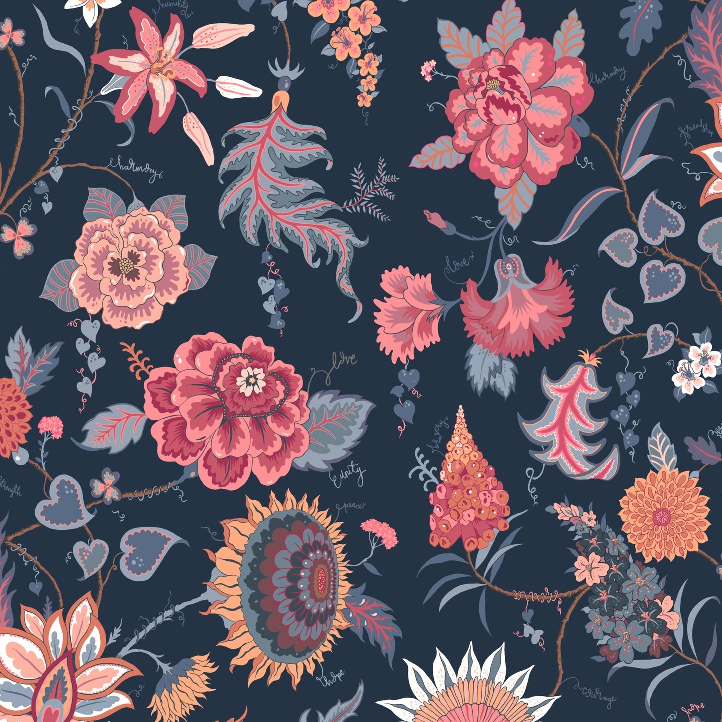 Unity Wallpaper - Coral - Wear The Walls - UNCP8076U70 - Premier Wallcovering