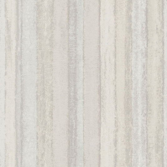 Utopia Nomed Stripe Wallpaper - Silver Grey - Galerie - G67798 - Premier Wallcovering