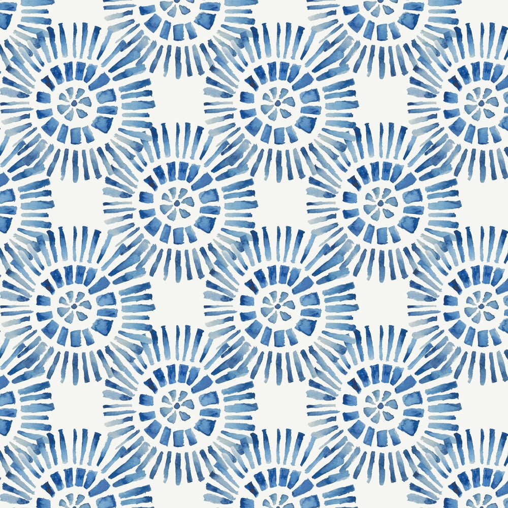 Vali Wallpaper - Denim - Voyage Maison - VALI/WPO/DEN - Premier Wallcovering