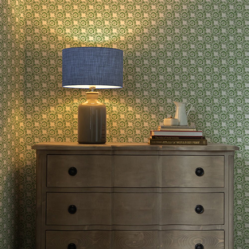 Vali Wallpaper - Sage - Voyage Maison - VALI/WPO/SAG - Premier Wallcovering