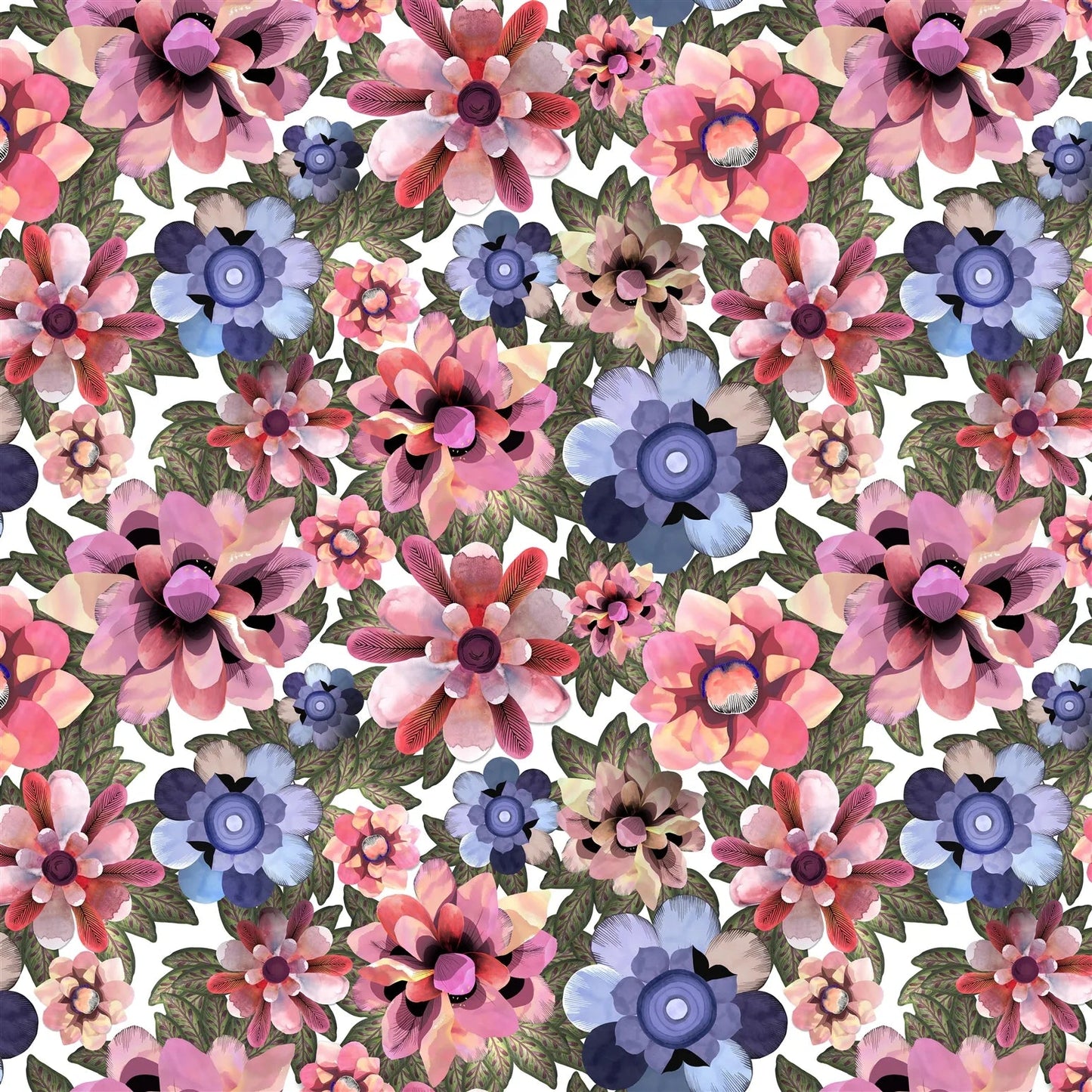 Vallarta Fabric - Flamingo - Christian Lacroix - FCL7074/01 - Premier Wallcovering