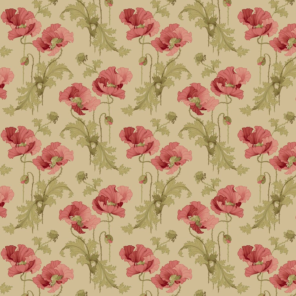 Vallmo Wallpaper - Blush - Boråstapeter - 8090 - Premier Wallcovering