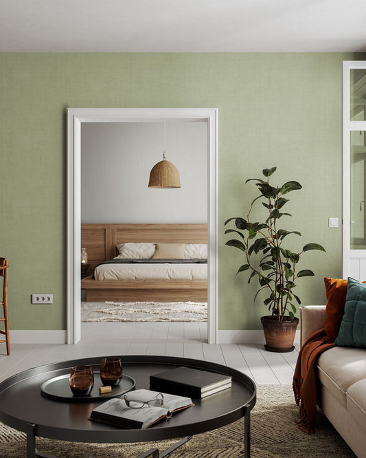 Vårlöv Wallpaper - Light Green - Midbec - 16038 - Premier Wallcovering