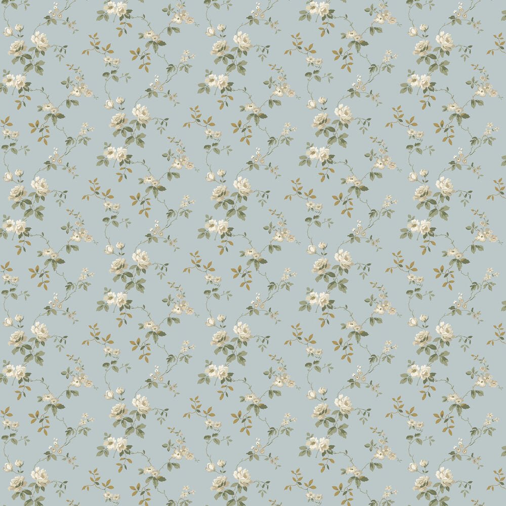 Värmdö Wallpaper - Blue - Boråstapeter - 8087 - Premier Wallcovering