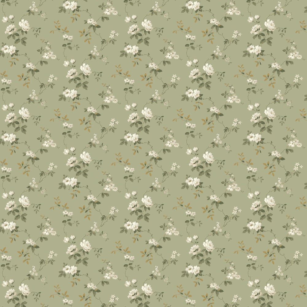 Värmdö Wallpaper - Sage - Boråstapeter - 8086 - Premier Wallcovering