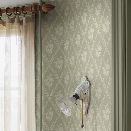 Västigårn Wallpaper - Taupe - Boråstapeter - 8059 - Premier Wallcovering
