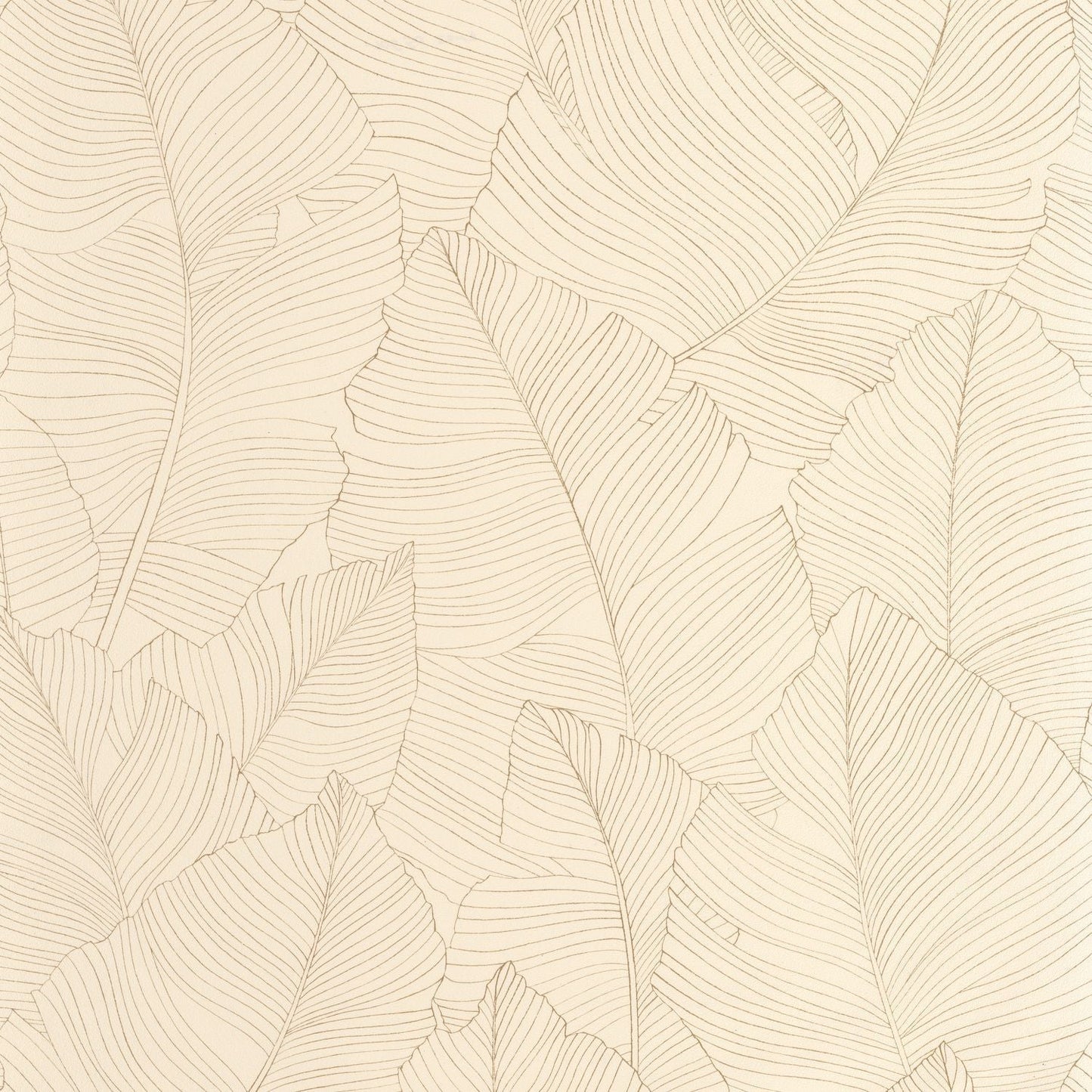 Vegetalia Wallpaper - Sepia Beige - Caselio - 106502017 - Premier Wallcovering