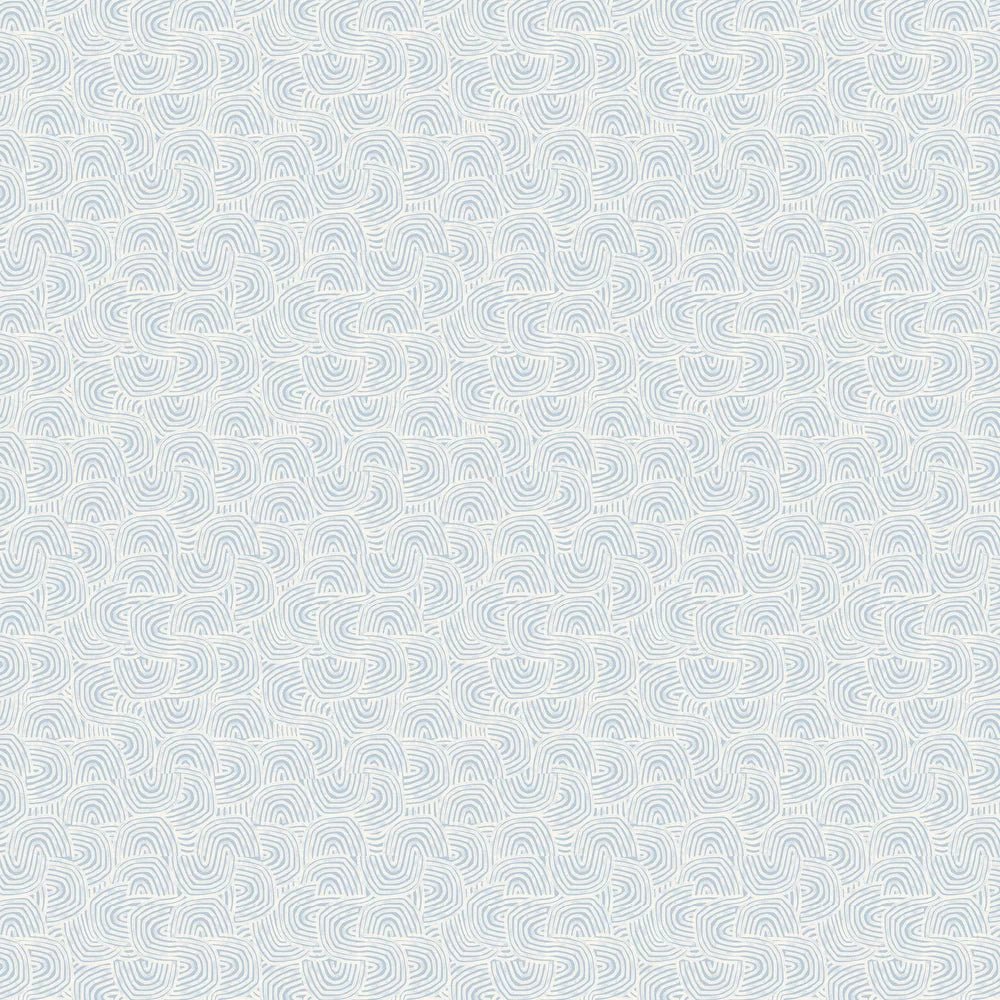 Venation Mini Wallpaper - Denim - Ohpopsi - GHS50124W - Premier Wallcovering