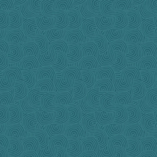 Venation Wallpaper - Teal - Ohpopsi - GHS50127W - Premier Wallcovering