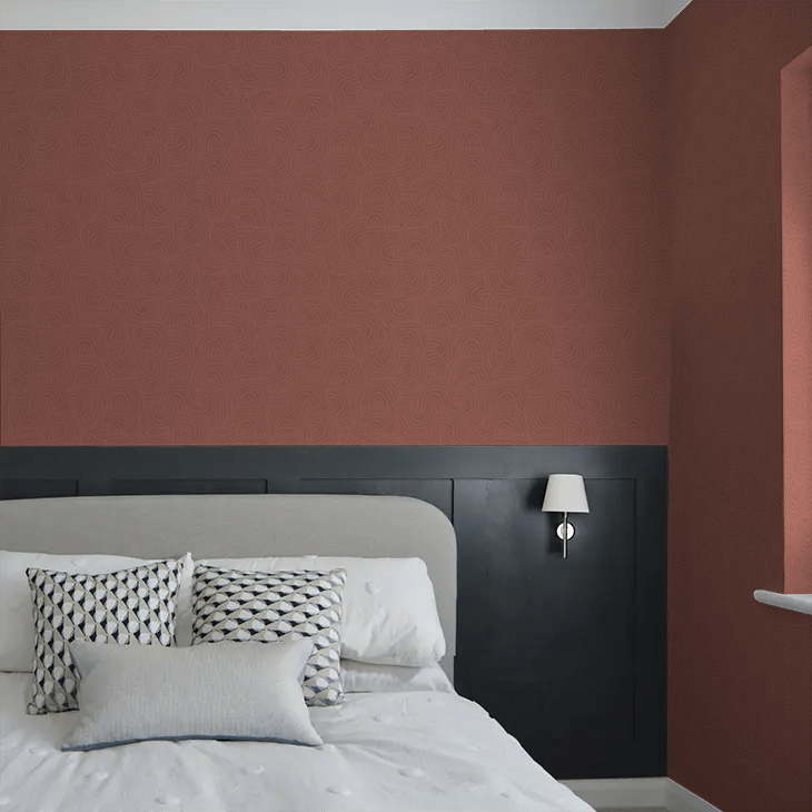 Venation Wallpaper - Rust - Ohpopsi - GHS50129W - Premier Wallcovering