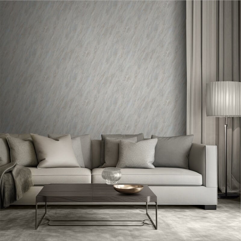 Venezia Marble Metallic Wallpaper - Natural - Muriva - M66307 - Premier Wallcovering