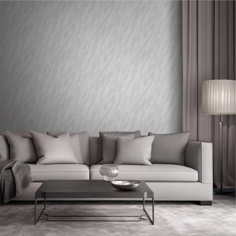 Venezia Marble Metallic Wallpaper - White - Muriva - M66300 - Premier Wallcovering