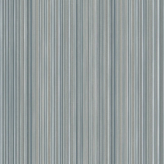 Venezia Stripe Metallic Wallpaper - Blue - Muriva - M66501 - Premier Wallcovering