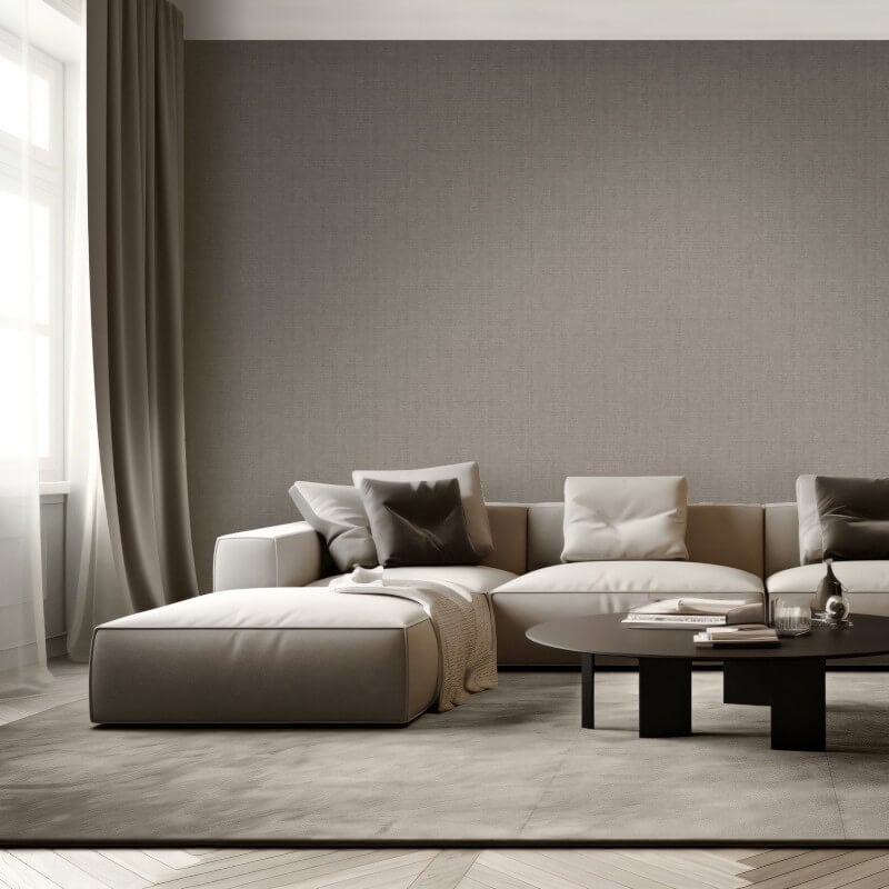 Venezia Texture Metallic Wallpaper - Brown - Muriva - M67318 - Premier Wallcovering