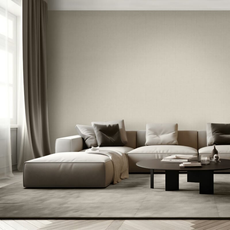 Venezia Texture Metallic Wallpaper - Beige - Muriva - M67317 - Premier Wallcovering