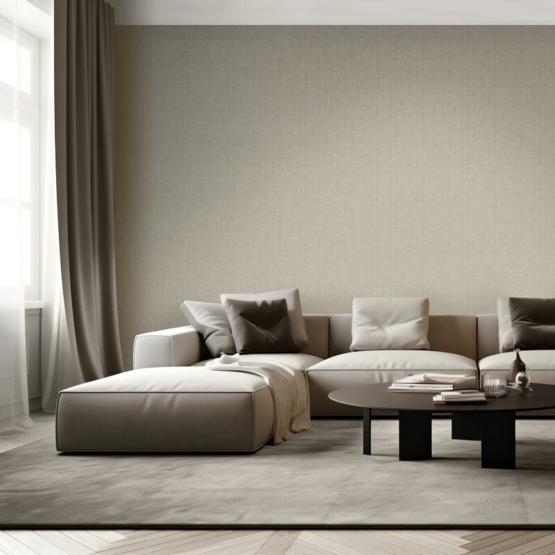 Venezia Texture Metallic Wallpaper - Taupe - Muriva - M67308 - Premier Wallcovering