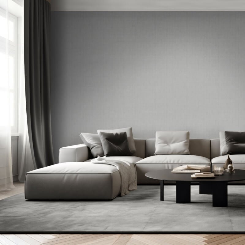 Venezia Texture Metallic Wallpaper - Light Grey - Muriva - M67309 - Premier Wallcovering