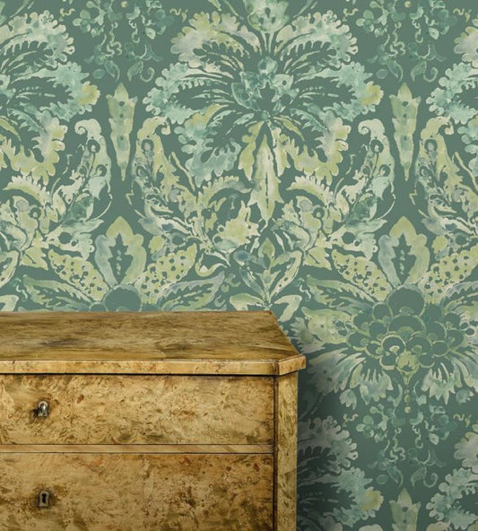 Venezia Wallpaper - Ocean - Madeaux - W2800 - 05 - Premier Wallcovering