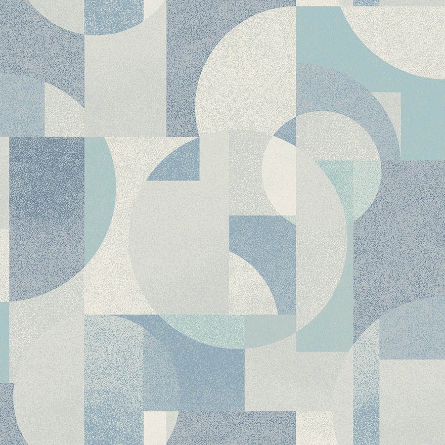 Venn Wallpaper - Blue - Holden Décor - 65852 - Premier Wallcovering