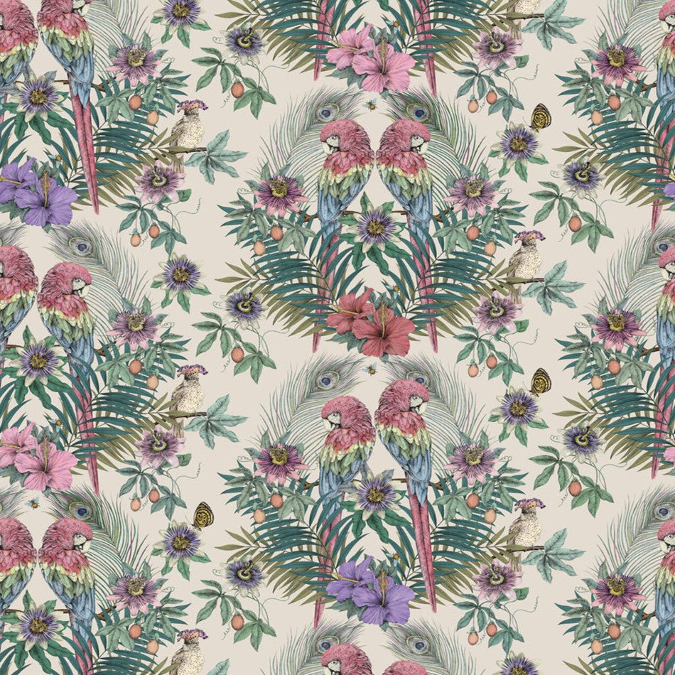Ventura Wallpaper - Peach - Osborne & Little - W7494-02 - Premier Wallcovering