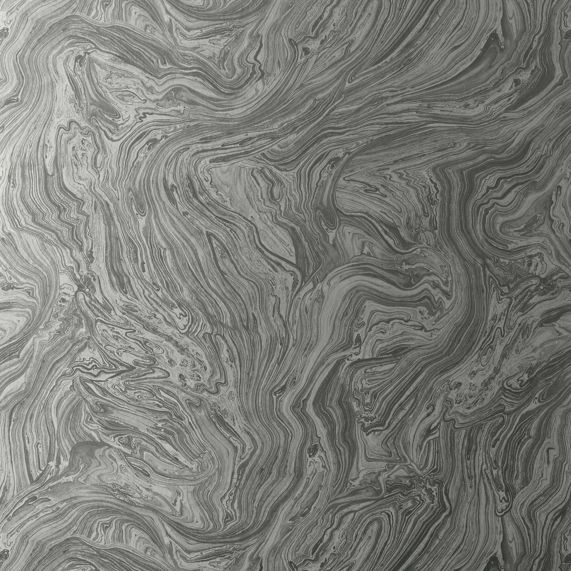 Venus Mylar Wallpaper - Metallic Silver - Thibaut - T85071 - Premier Wallcovering