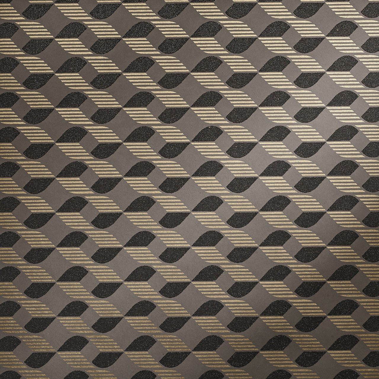 Venus Universe Wallpaper - Umber Brown - Hohenberger - 51210 - Premier Wallcovering