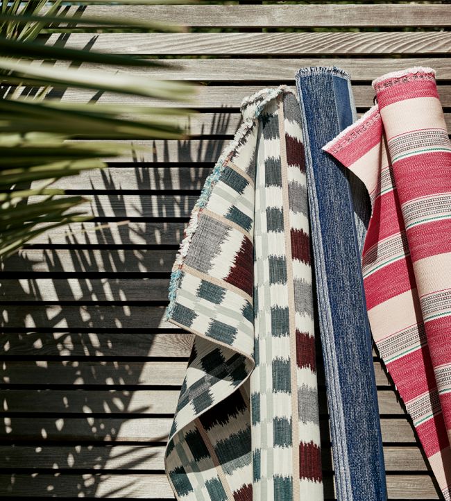 Verano Performance Fabric - Azzuro - Christopher Farr Cloth - CF11520 - 01 - Premier Wallcovering