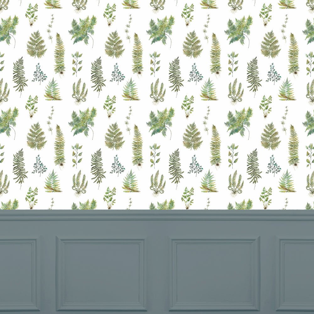Verbena Wallpaper - Linen - Voyage Maison - VERBENA/WPO/LIN - Premier Wallcovering