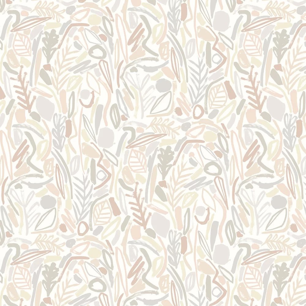 Verdure Wallpaper - Parchment - Ohpopsi - GHS50143W - Premier Wallcovering