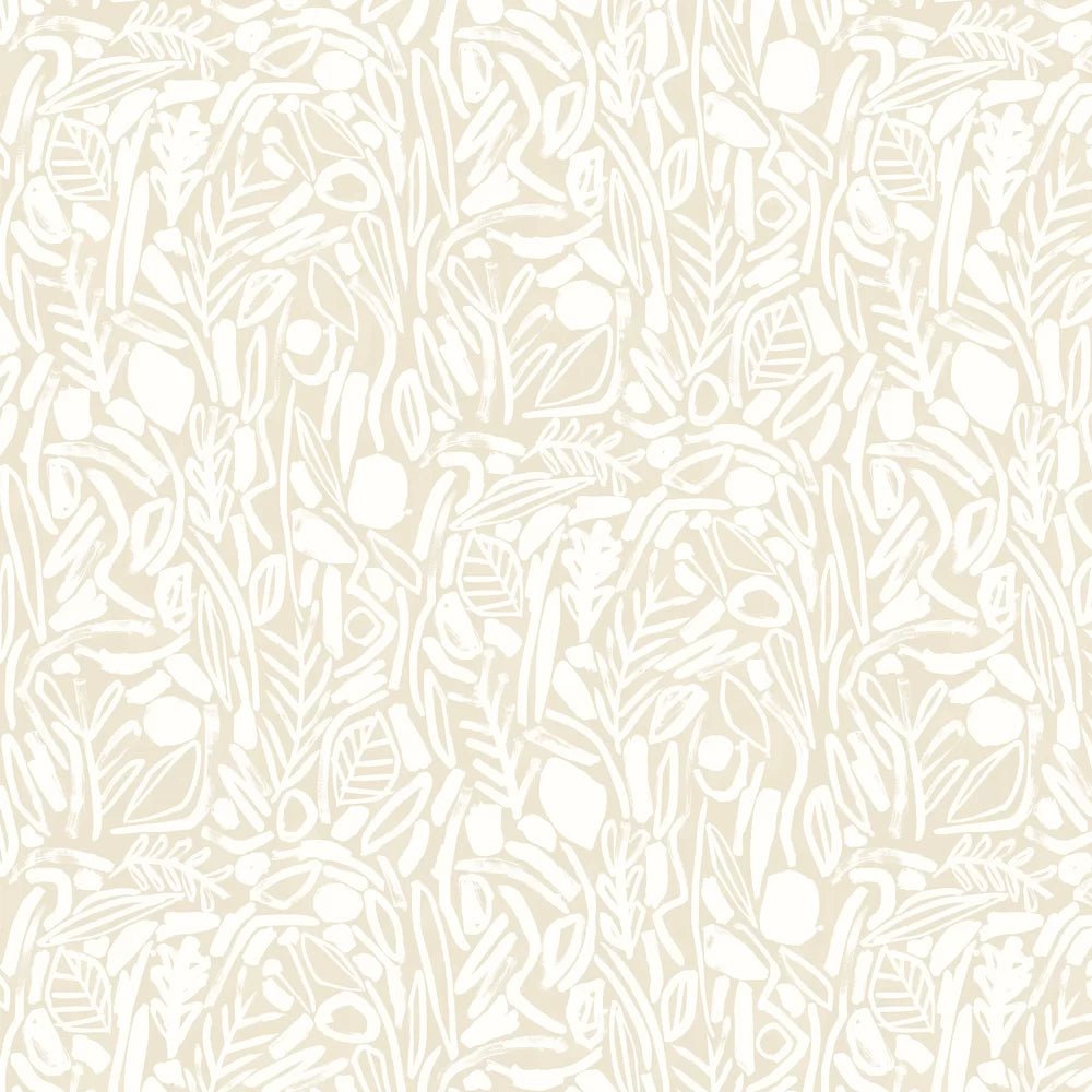 Verdure Wallpaper - Linen - Ohpopsi - GHS50141W - Premier Wallcovering