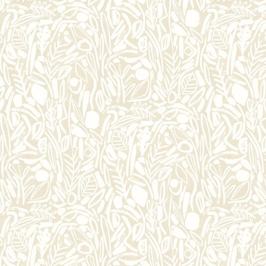 Verdure Wallpaper - Linen - Ohpopsi - GHS50141W - Premier Wallcovering